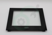 Samsung DG9400436D DG94-00436B  Glasplaat Deurglas buitenkant oven geschikt voor o.a. NV70K2340RG/WT