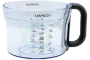 Kenwood AS00005349 Keukenmachine Mengkom met handvat, zilvergrijs geschikt voor o.a. AT647, KAH647PL