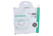 Faber 112.0067.944 Zuigkap Filter Koolstof, F3 geschikt voor o.a. Flexa HIP, In-Nova Smart, Value