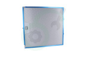 Faber 133.0063.586 Zuigkap Filter Vetfilter, Metaal, 282x289 geschikt voor o.a. Skyline 3V X/V F72 Snaidero, Cottage 90 Bianco SC