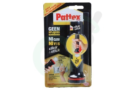 Pattex  2312985 Click & Stick 6x30g