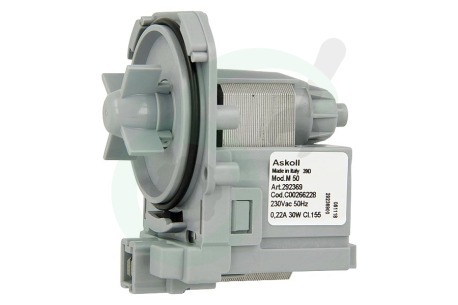 Siemens Wasmachine C00266228 482000072471 Pomp Zonder filterhuis -askoll