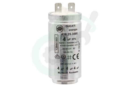 Aeg electrolux Wasdroger 1256418011 Condensator 4uF