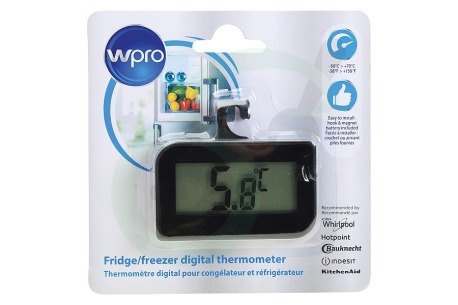 WPRO  484000008622 WPRO Digitale thermometer voor koelkast en vriezer