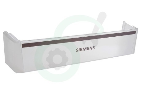 Siemens Koelkast 665457, 00665457 Flessenrek Transparant 493x120x100mm