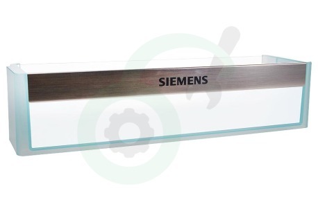 Siemens Koelkast 433882, 00433882 Flessenrek Transparant 420x113x100mm