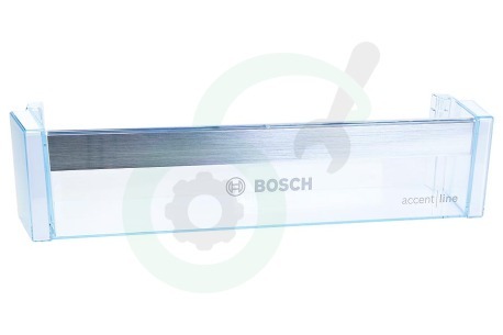 Bosch Koelkast 748045, 00748045 Flessenrek Transparant 420x100x112mm