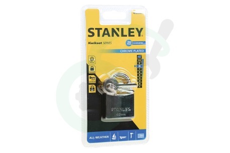 Stanley  S742012 S742-012 Stanley Hangslot Solid Brass Chrome Plated 40mm