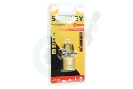 Stanley  S742042 S742-042 Stanley Hangslot Solid Brass 30mm