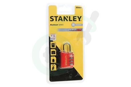Stanley  S742055 S742-055 Stanley Hangslot 3 cijferig Security Indicator