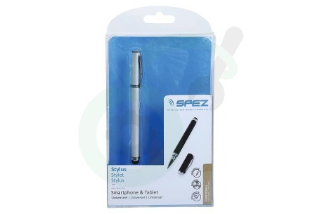 Sony Ericsson  10677 Stylus pen 2 in 1 stylus, schrijfpen zilver