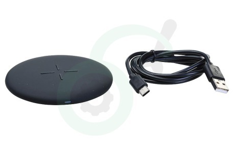 Universeel  MHQIS10W001BLK Fast Wireless QI Charger Black