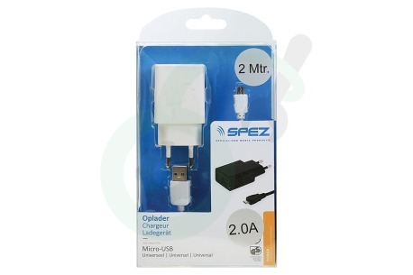 Spez  20092003 Oplader Micro USB, 2A