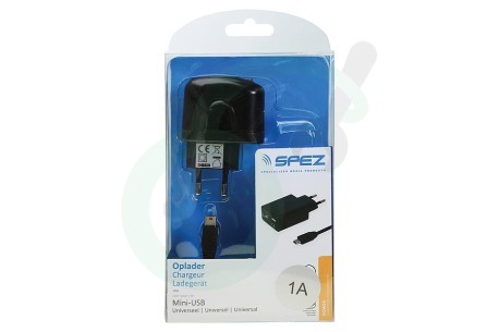 Spez  200912024 USB oplader met Mini USB kabel 1,2 meter