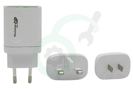 GP  GPWC20WPWHUSB174 20WPD USB-C WPD 20W Charger 3100mA, 20W