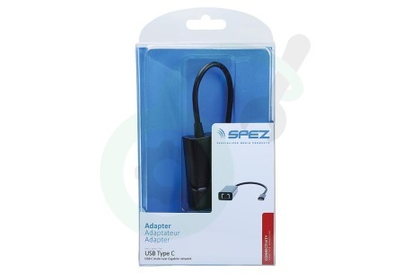 Spez  SM2818 Adapter USB C male naar Gigabite netwerk