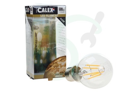 Calex  425206 Calex LED Volglas Filament Standaardlamp 5,5W 600lm E27