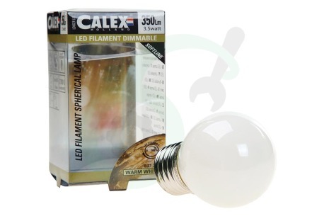 Calex  474485 474485.1 Calex LED Volglas Filament Kogellamp 3,5W 350lm E27