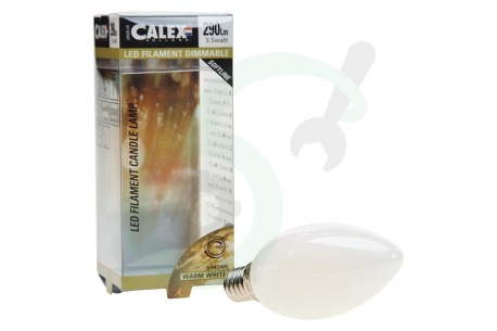 Calex  474491 Calex LED Volglas Filament Kaarslamp 3,5W 290lm E14