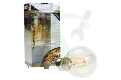 Calex  474510 Calex LED Volglas Filament Standaardlamp 7W 810lm E27