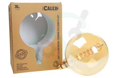 Calex  2101003100 425802 Calex LED volglas Flex Filament Megaglobe
