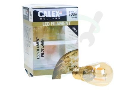 Calex  425000 Calex LED Volglas Filament Schakelbordlamp 1,5W E14