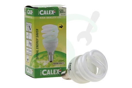 Calex  576376 Calex T2 twister spaarlamp 240V 8W E14, 2700K