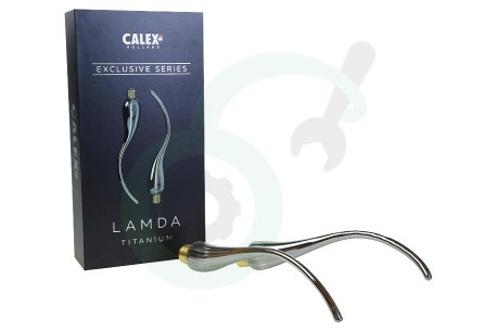Calex  425978 Calex Lamda Led lamp 4W E27 Titanium dimbaar (2 stuks)