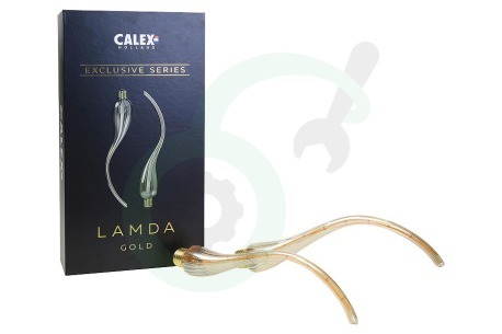 Calex  425980 Calex Lamda Led lamp 4W E27 Goud dimbaar (2 stuks)