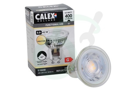 Calex  1301001300 SMD LED lamp GU10 6W Variotone 2200-3000K