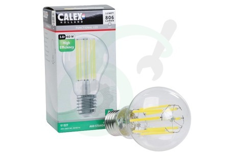 Calex  1101009300 High Efficiency Straight Filament Helder E27 3,8W