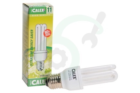 Calex  575364 Calex Mini Spaarlamp 240V 11W E27 2700K