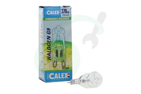 Calex  518208 Calex Spaar Halogeenlamp 230V 28W(37W) G9 helder