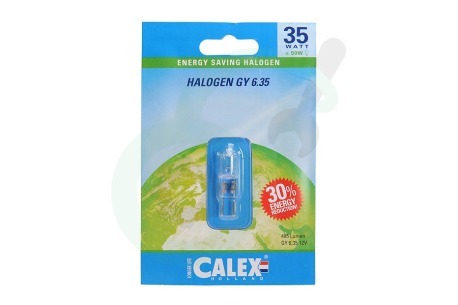 Calex  509628 Calex Spaar Halogeenlamp 12V 35W(50W) GY6.35