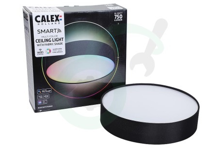 Calex  5301000200 Smart Fabric Ceiling Light RGB+CCT - 30cm