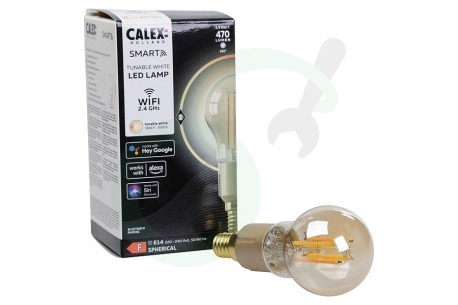 Calex  429115 Smart LED Filament Rustic Gold Kogellamp E14 Dimbaar
