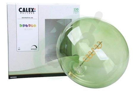 Calex  426222 Colors Boden Emerald Green LED lamp 4W Dimbaar