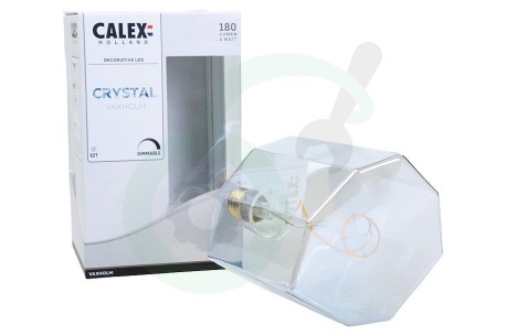 Calex  426146 Vaxholm Crystal LED lamp 4W Dimbaar