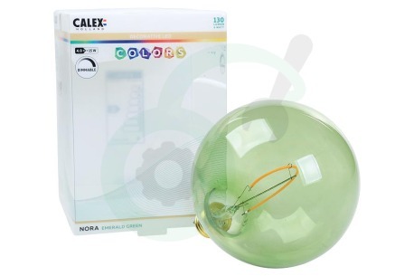 Calex  426244 Colors Nora G125 Emerald Green LED lamp 4W Dimbaar