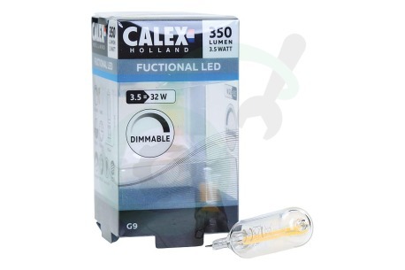 Calex  473873 Volglas LED lamp 220-240V 3,5W Dimbaar
