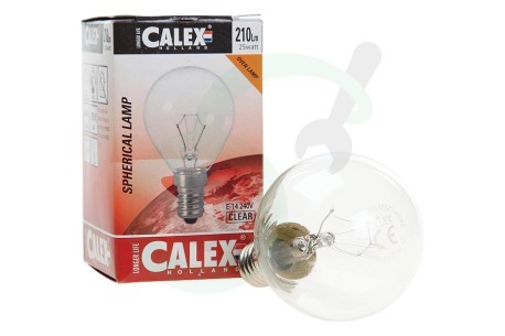 Calex  432124 Calex Gloeilamp 240V 25W E14 helder P45 voor oven