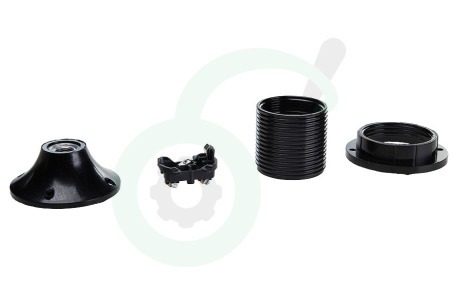 Universeel  0032017 Lamphouder E27 60W zwart