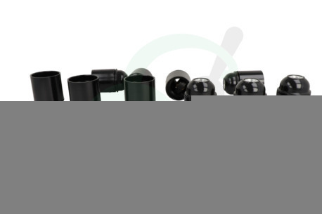 Universeel  54358 Lamphouder Glad zwart E27