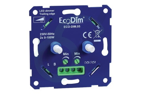 Ecodim  ECO-DIM.05 LED Duo Dimmer Fase Afsnijding