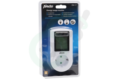 Alecto  A003597 EM-17 Energiemeter, Wit