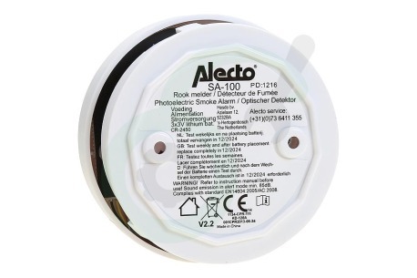 Alecto  SD510 Mini Optische Rookmelder