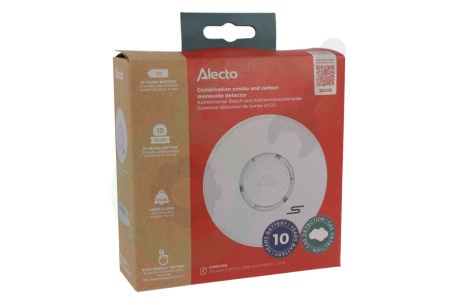 Alecto  SDX10 Rook- en Koolmonixidemelder
