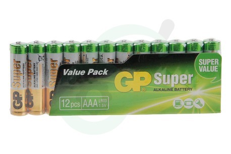 GP  03024AS12 LR03 Super Alkaline AAA