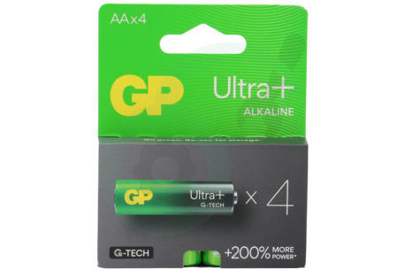 GP  GPULP15A923C4 LR06 AA batterij GP Alkaline Ultra Plus 1,5V 4 stuks