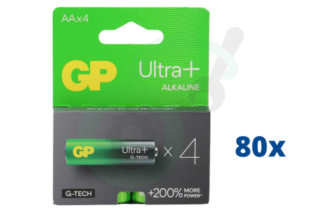 GP  GPULP15A923C4OMDOOS LR06 AA batterij GP Alkaline Ultra Plus 1,5V 4 stuks
